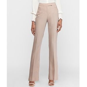 Express Mid rise slit back barely boot pant